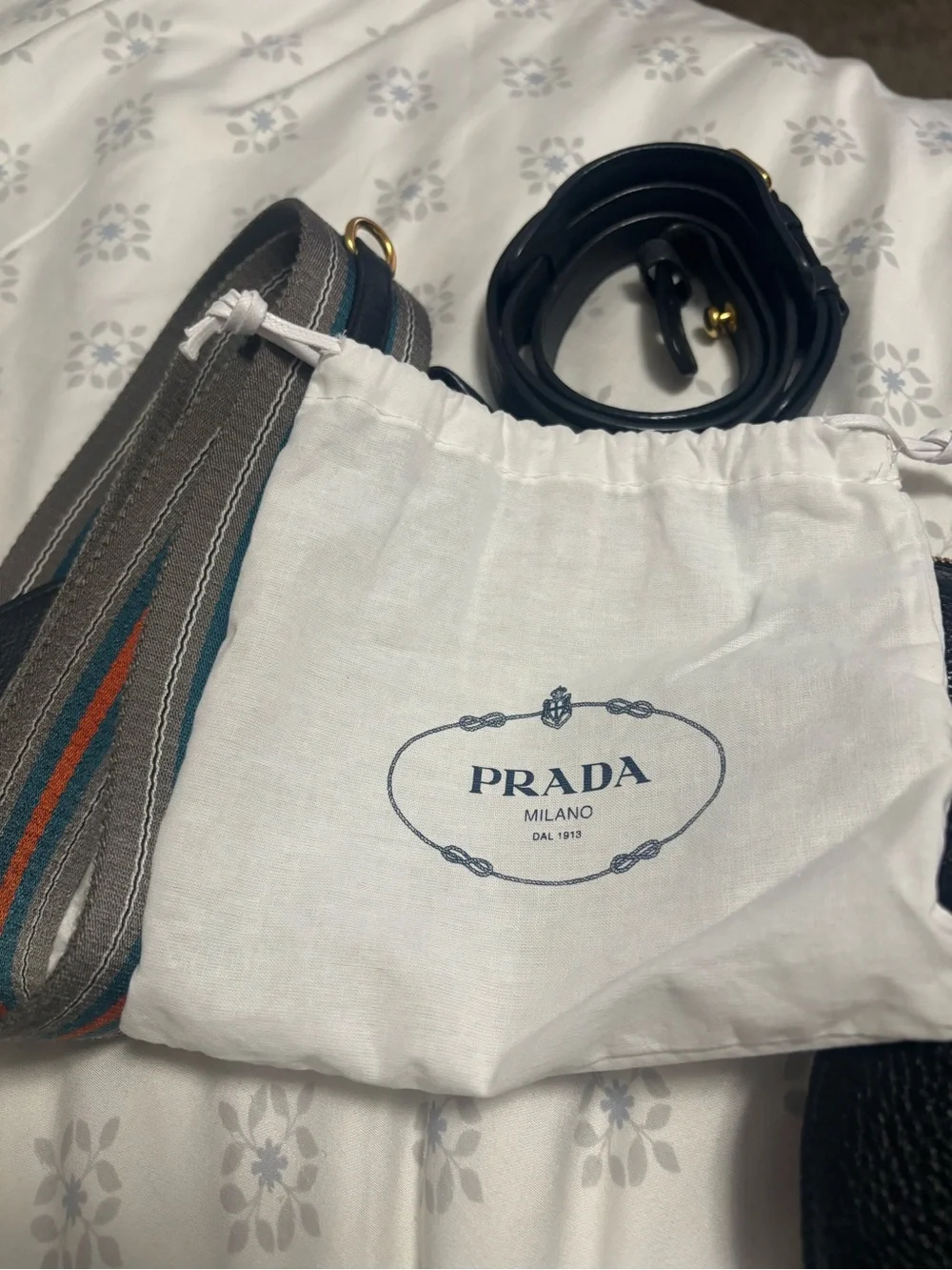 Authentic Prada Milano Black Leather Top-Handle Bag